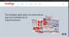 Desktop Screenshot of inaltex.com